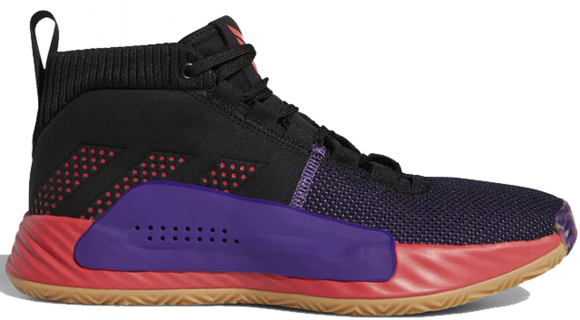 dame 5 purple and red