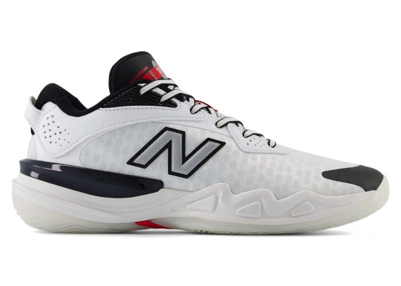 New Balance BB Hesi Low v2 White Team Red Black - BBHSLYK2