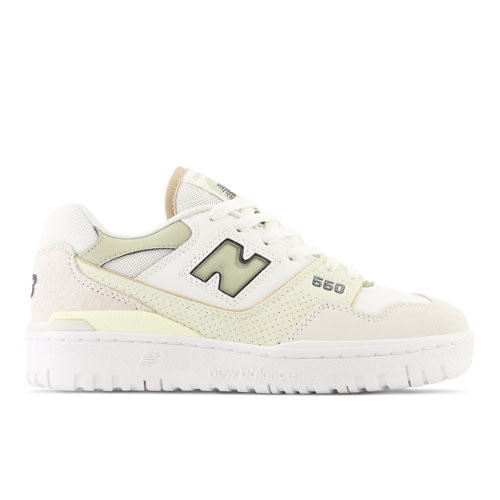 New Balance Mulheres 550 in Verde, Leather - BBW550SK
