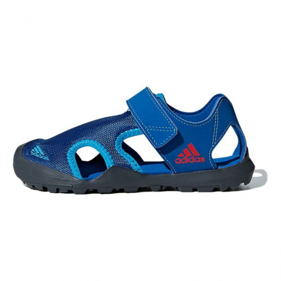 (GS) adidas Captain Toey K Outdoor Minimalistic Casual Sports Sandals Blue - BC0703