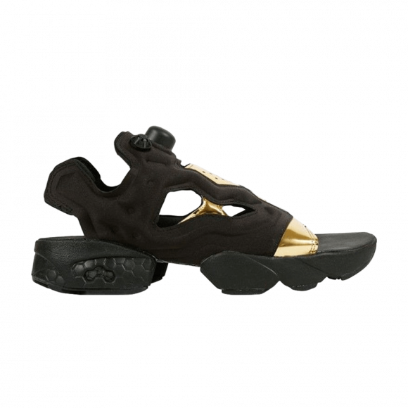 Reebok Wmns InstaPump Fury Sandal Mag 'Black Gold' - BD3184