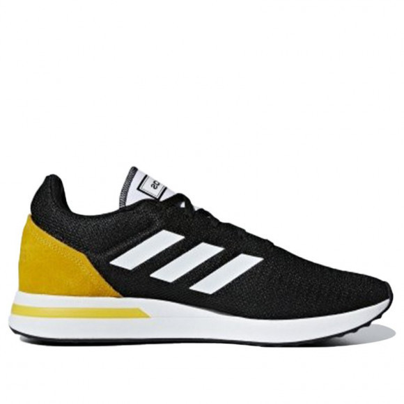 Adidas Run 70s 'Gold' Core Black/Footwear White/Gold Marathon Running Shoes/Sneakers BD7961 - BD7961