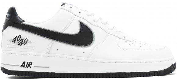 Withhold Panorama Mysterious Nike Air Force 1 Low 40/40 Club White Black - BMB829-M3-C1