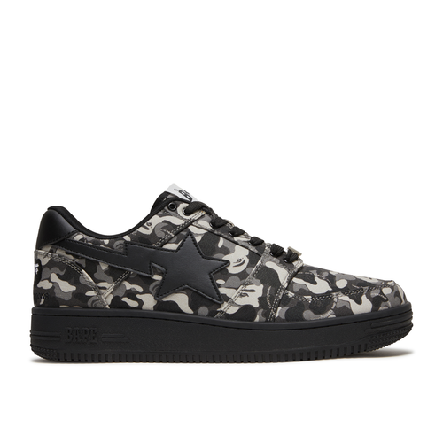 BAPE Comme des Garçons x Bapesta Low 'Black Camo' - BPCDG191-BLK