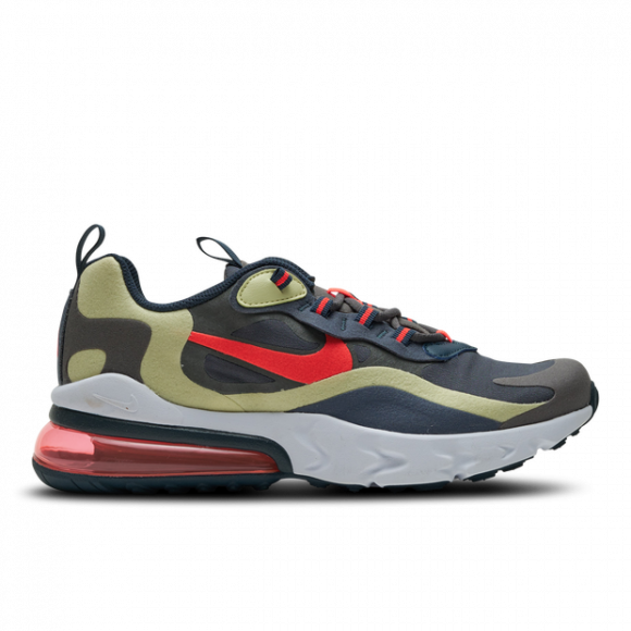 Nike Air Max 270 React GS 'Iron Grey Lime Crimson' - BQ0103-015