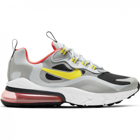 Nike Air Max 270 React GS 'Smoke Grey High Voltage' - BQ0103-023