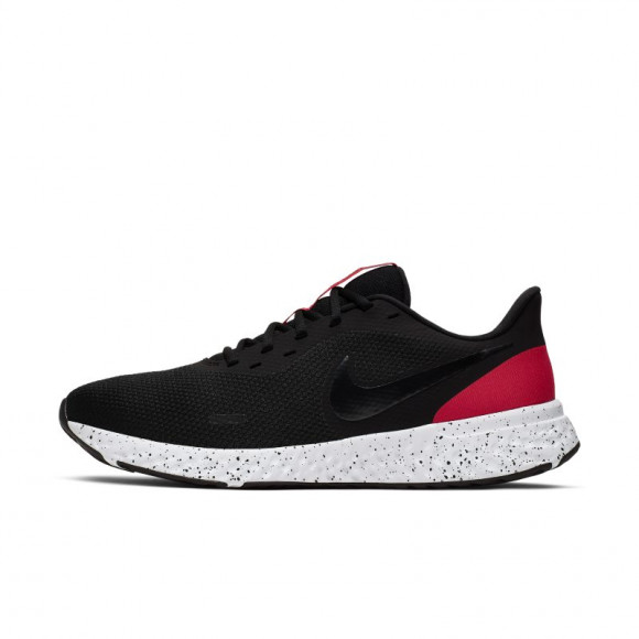 nike revolution red and black