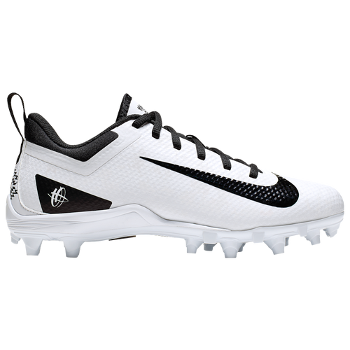 Nike Alpha Huarache 7 LAX Low - Boys' Grade School Molded Cleats Shoes - White / Black / White - BQ4181-108