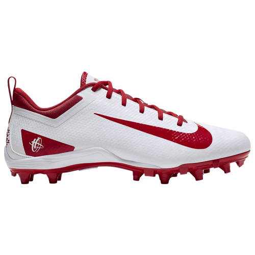nike red and white cleats