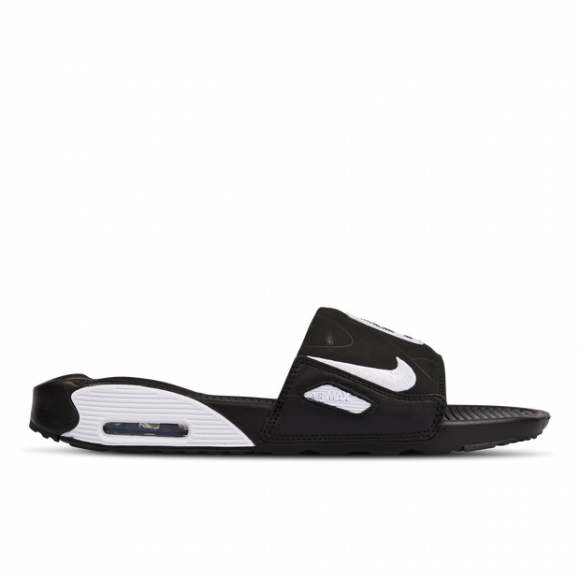 Nike Air Max 90 Slide (Schwarz / Weiß) - BQ4635-002