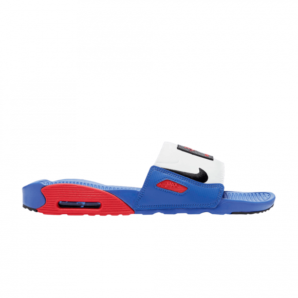 Nike Air Max 90 Slide 'Game Royal Red' - BQ4635-400