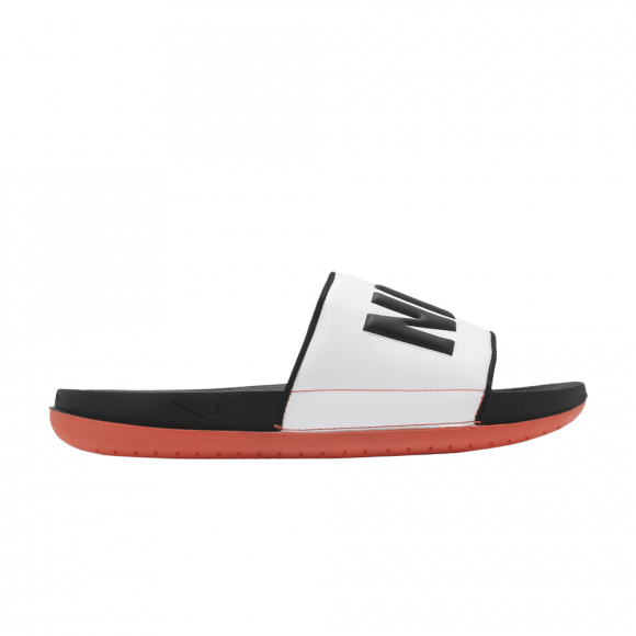Nike Offcourt Slide 'White Turf Orange' - BQ4639-101