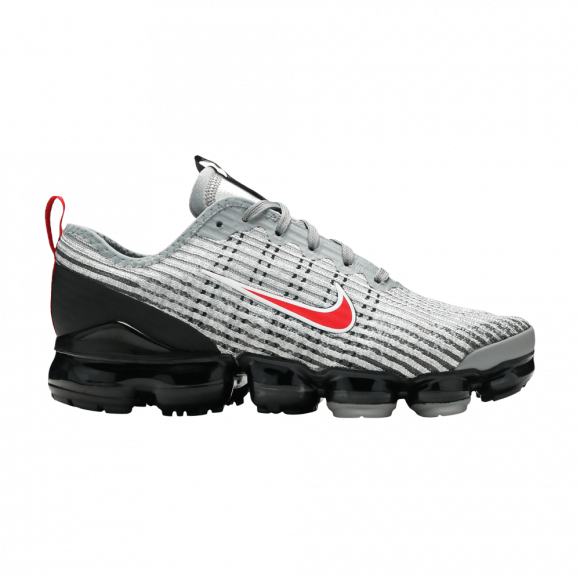 Nike Air VaporMax Flyknit 3 GS 'Particle Grey University Red ...