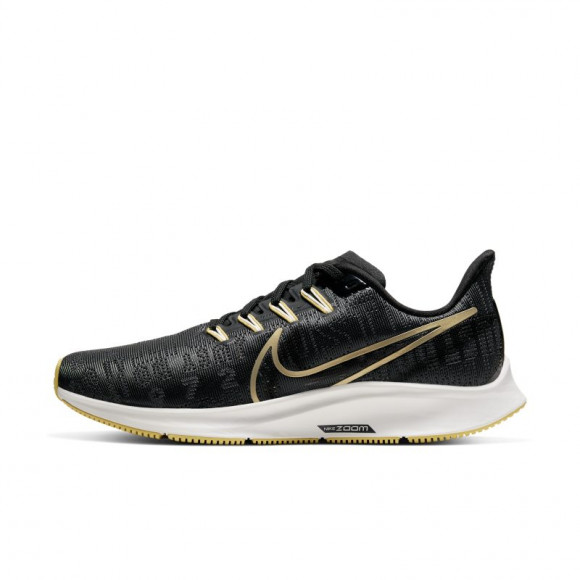 nike womens shoes black and gold