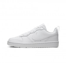 Buty dla dużych dzieci Nike Court Borough Low 2 - Biel - BQ5448-100