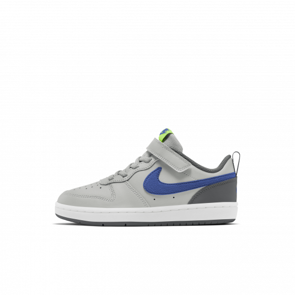 Nike Court Borough Low 2 Kleuterschoenen - Grijs - BQ5451-012