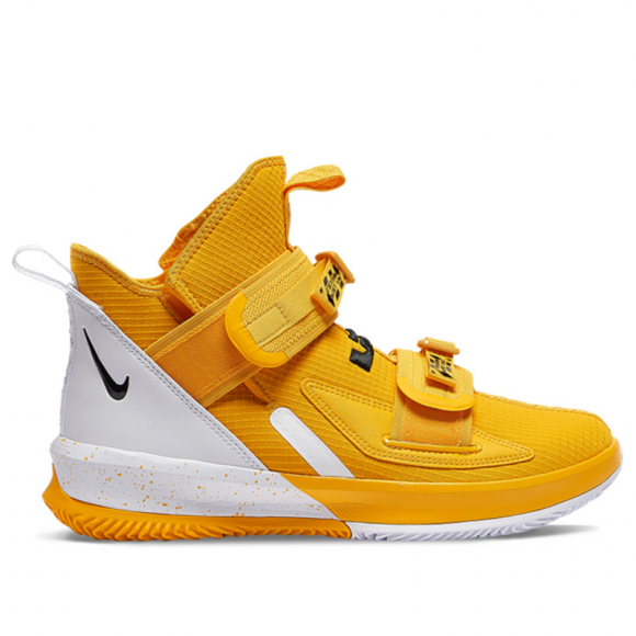 lebron soldier 13 white and gold