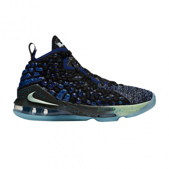 Nike LeBron 17 GS 'Constellations' | Blue | Kid's Size 5.5 - BQ5594-407