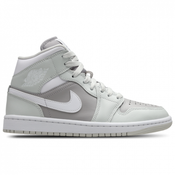 Nike Air Jordan 1 Mid Women's Shoes - Grey - BQ6472-008