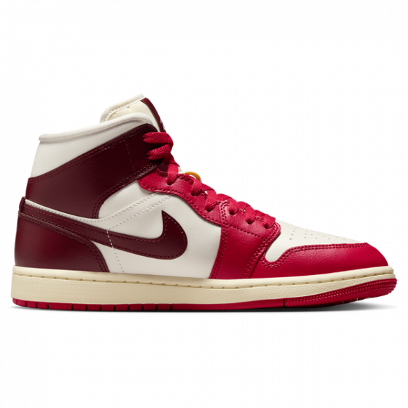 Jordan 1 Mid Sail Mystic Hibiscus (Women's) - BQ6472-119