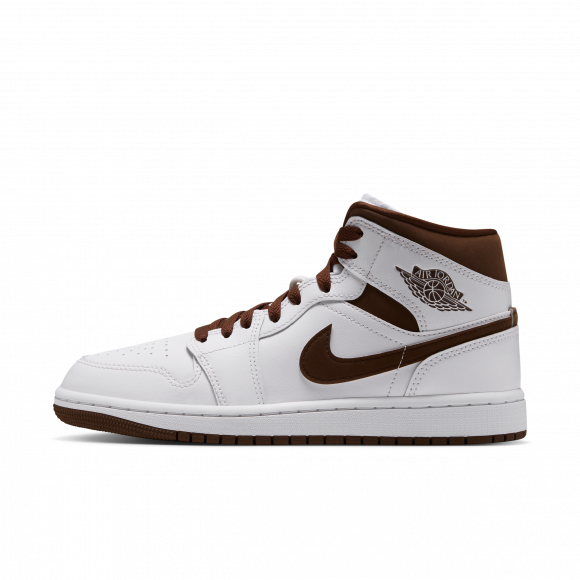 Nike Air Jordan 1 Mid Women's Shoes - White - BQ6472-125