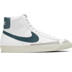 Nike Blazer Mid '77 Vntg, White/Dark Teal Green-Sail-White - BQ6806-112