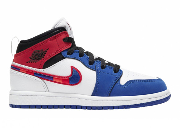 Air Jordan 1 Mid SE PS 'Multicolored Swoosh' - BQ6932-146