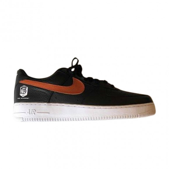 Nike Air Force 1 Retro Academy 'Team Orange' | Black | Men's Size 13 - BQ6989-001