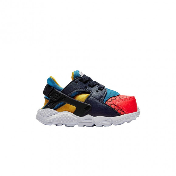 Nike Huarache Run Now TD 'Bright Crimson Photo Blue' | Multi-Color | Infant Size 5 - BQ7098-600