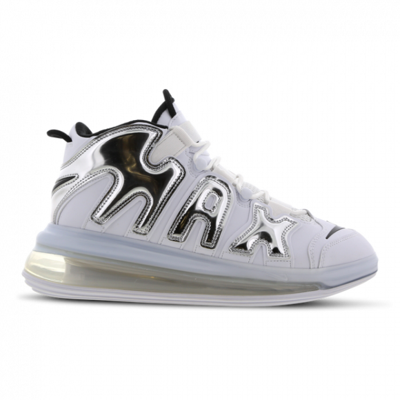 Nike More 720 White Metallic Silver - 100 - nike sb dunk camo orange swoosh shoes black boots - BQ7668