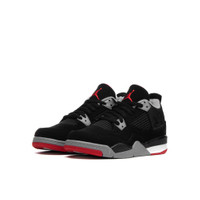 Jordan 4 Retro Bred - Pre School Shoes - BQ7669-060
