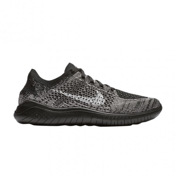 Nike Wmns Free RN Flyknit 2018 'Moon Particle Black' | Women's Size 11 - BQ8449-200