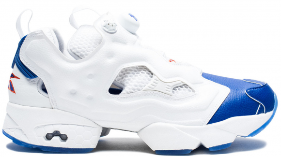 Reebok Undefeated x InstaPump Fury OG White/Reebok Royal/Reebok Red Marathon Running Shoes/Sneakers BS5509 - BS5509