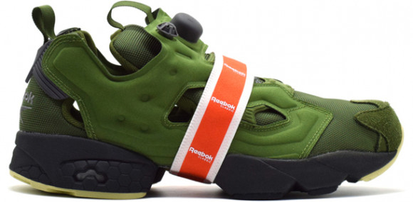 Reebok Insta Pump Fury MB Wild Green Red Marathon Running Shoes/Sneakers BS9729 - BS9729