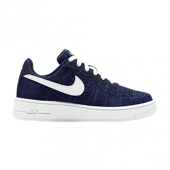 Nike Air Force 1 Flyknit 2.0 GS 'College Navy' | Blue | Kid's Size 6 - BV0063-400