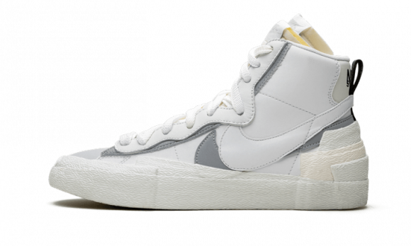 Nike Blazer Mid sacai White Grey - BV0072-100