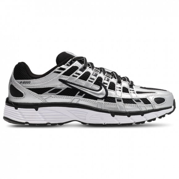 Nike P-6000 Women's Sneakers - Silver - Size 3 - Mesh/Synthetic - BV1021-013