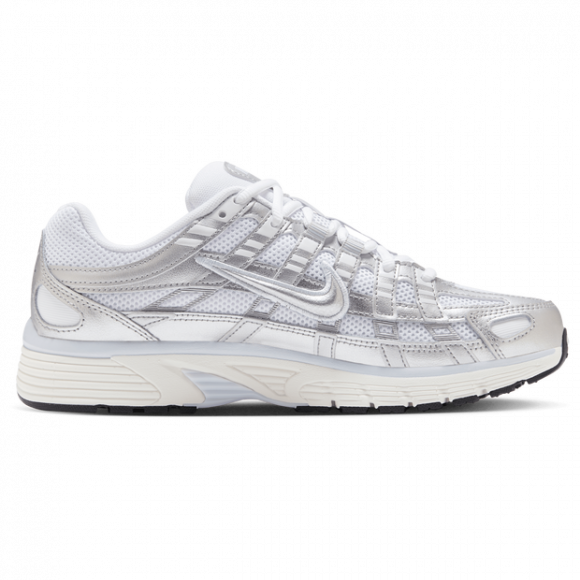 Nike P-6000 White Blue Tint Sail Metallic Silver (Women's) - BV1021-106