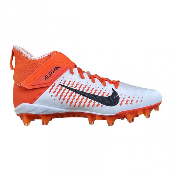 Nike Alpha Menace Pro 2 Mid 'White Brilliant Orange' | Men's Size 10 - BV3945-103