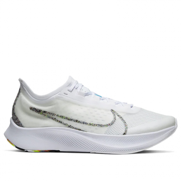 Nike Zoom Fly 3 AW 'White Blue Hero' White/White/Blue Hero Marathon Running Shoes/Sneakers BV7778-100 - BV7778-100