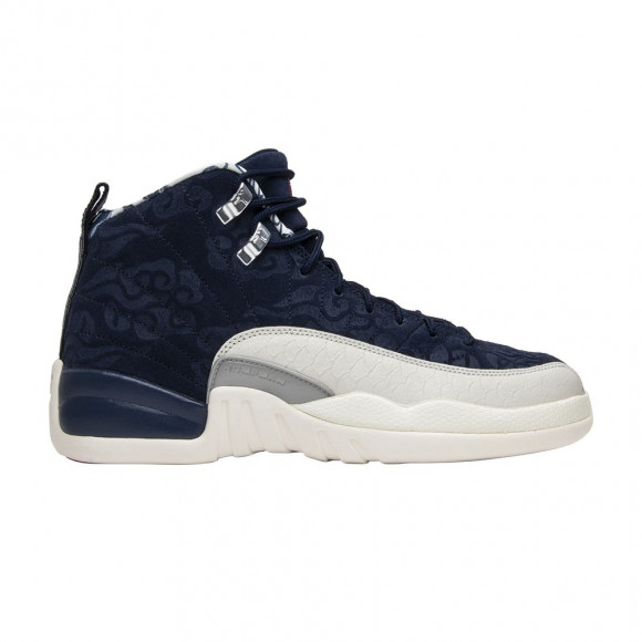 Air Jordan 12 Retro GS 'International Flight' | Blue | Kid's Size 5 - BV8017-445