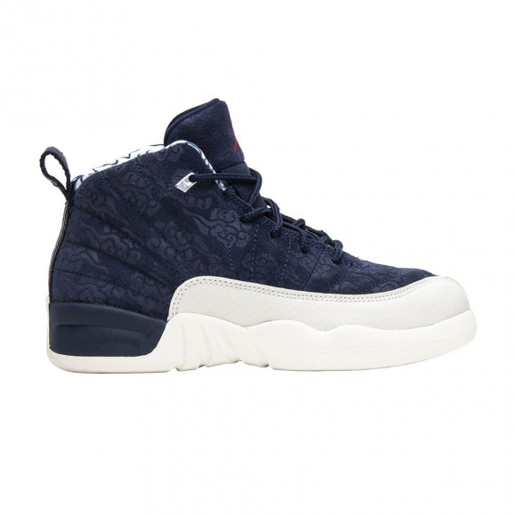 Air Jordan 12 Retro PS 'International Flight' | Blue | Kid's Size 13 - BV8018-445