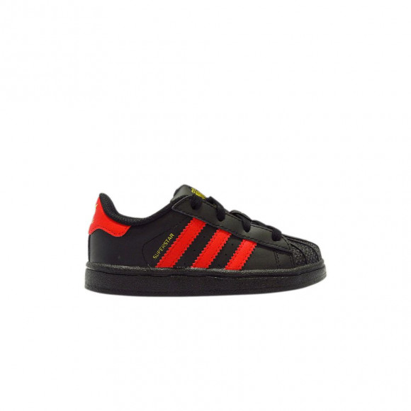 adidas Superstar I | Black | Infant Size 5 - BW0750