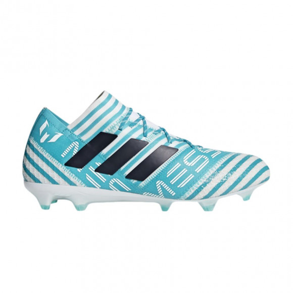 Adidas Nemeziz Messi 17.1 FG 'White Energy Blue' | Men's Size 11 - BY2406