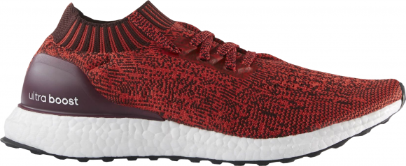 all red ultra boost uncaged