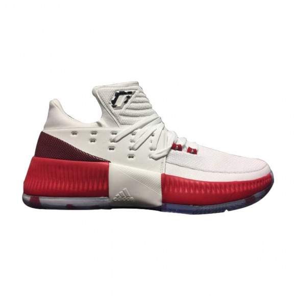 Adidas SM D Lillard 3.0 March Madness 'Nebraska Cornhuskers' | White | Men's Size 8 - BY3327