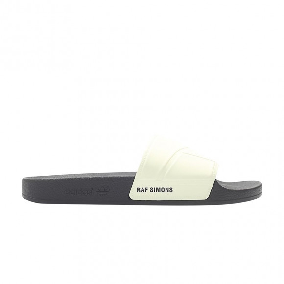Raf Simons x adidas Adilette Slides 'Bunny Cream' | White | Men's Size 11 - BY9814