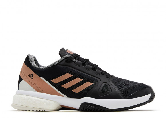 adidas Stella McCartney x adidas Wmns Barricade Boost 'Black Copper Metallic' | Women's - Barricade-Boost