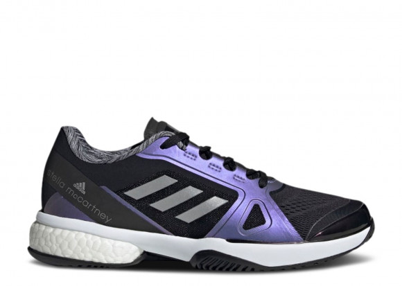 adidas Stella McCartney x adidas Wmns Court 'Black Silver Metallic' | Women's - Barricade-Court