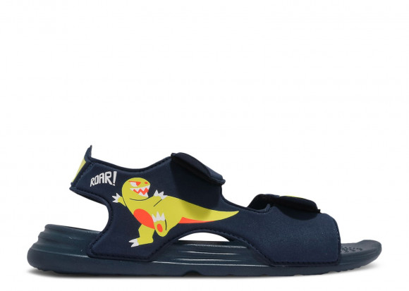 Adidas Swim Sandals Little Kid 'Dinosaur' | Blue | Kid's - Beach-Sandal